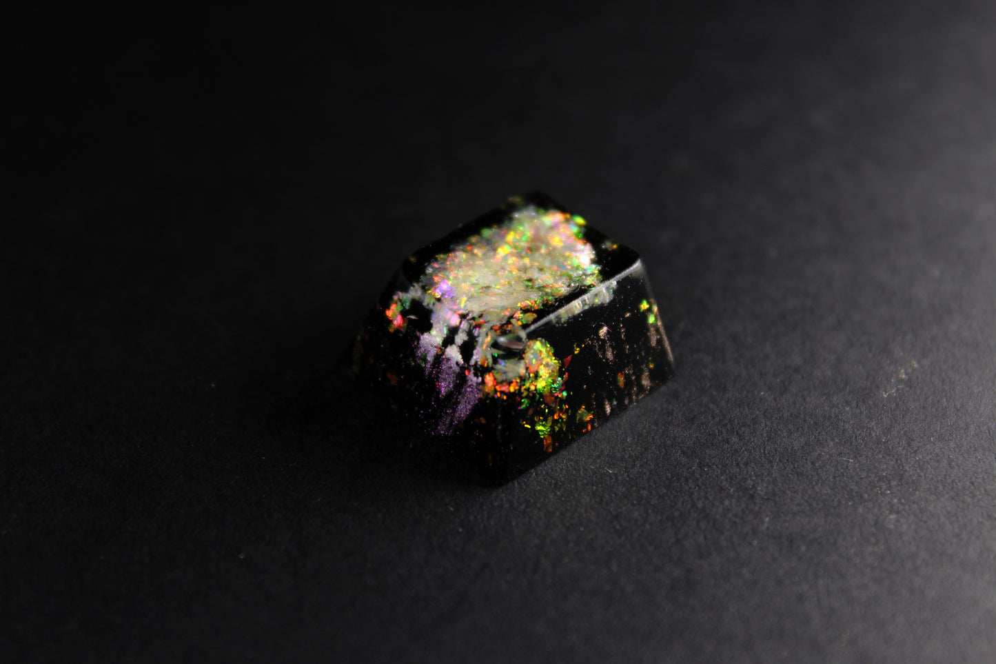 Cherry Esc - Fire Teaser - PrimeCaps Keycap - Blank and Sculpted Artisan Keycaps for cherry MX mechanical keyboards