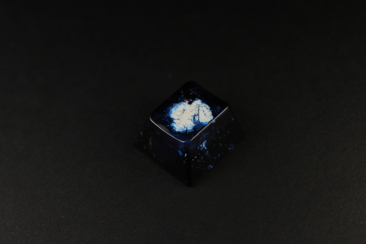 Cherry Esc - Deep Field - Azure - PrimeCaps Keycap - Blank and Sculpted Artisan Keycaps for cherry MX mechanical keyboards