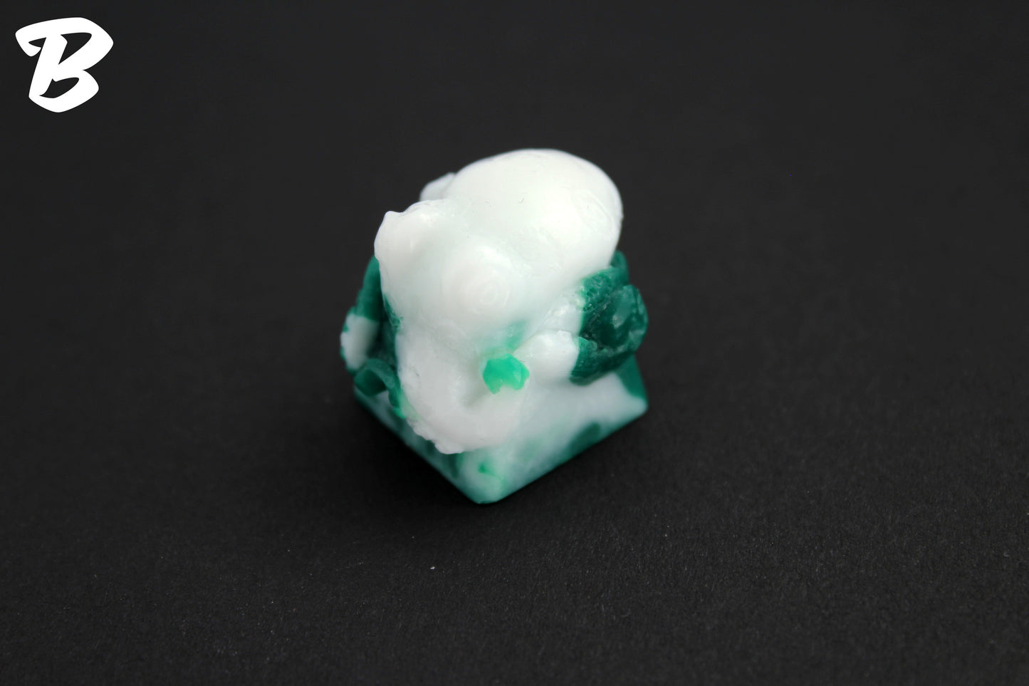 Klacken 2.5 - Green White Swirl - PrimeCaps