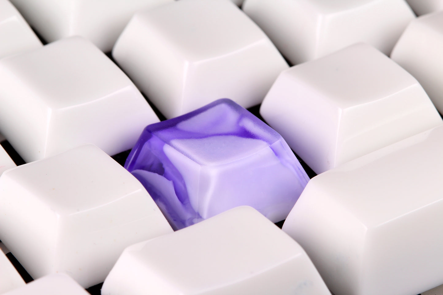 GMK Cherry Profile Cloud Chaser - Paradise Row 4 - PrimeCaps Keycap - Blank and Sculpted Artisan Keycaps for cherry MX mechanical keyboards