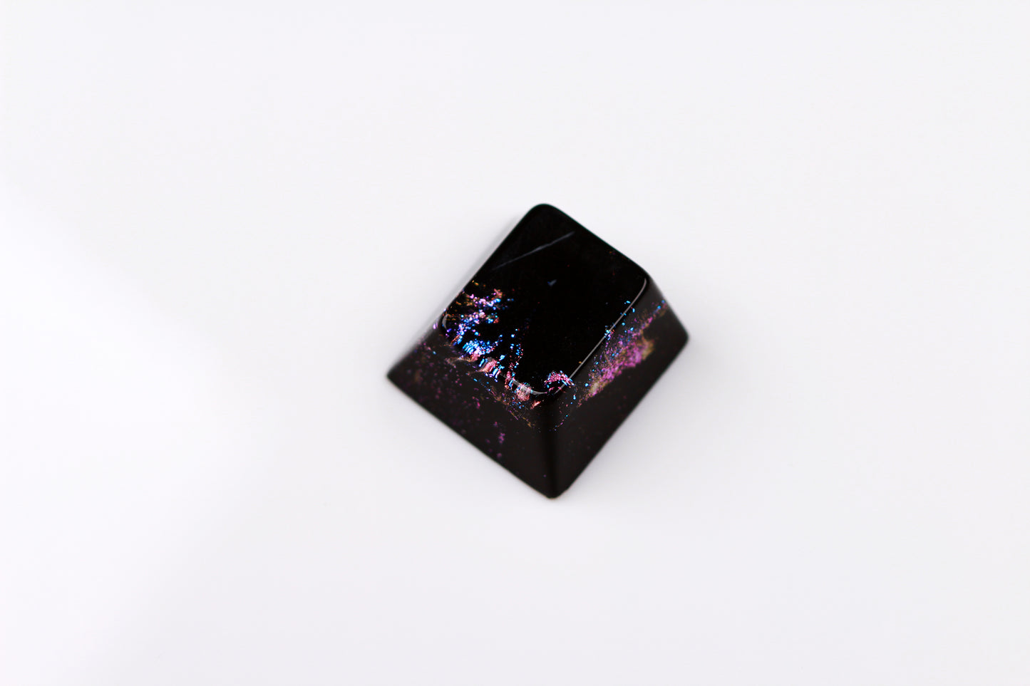 Gimpy Cherry ESC - Deep Field Particle Stream 2 - PrimeCaps Keycap - Blank and Sculpted Artisan Keycaps for cherry MX mechanical keyboards