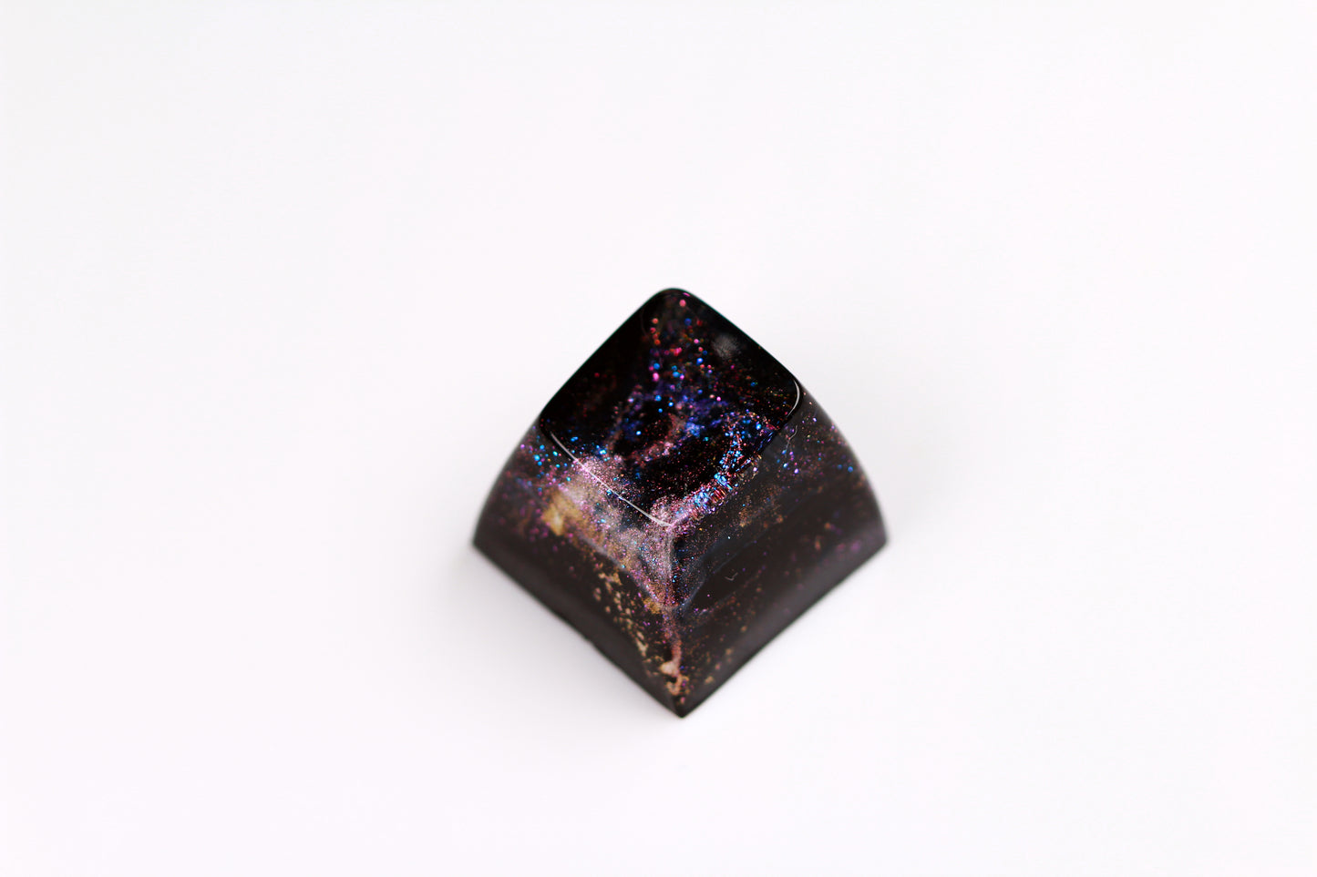 Gimpy SA Row 1 - Deep Field Particle Stream 3 - PrimeCaps Keycap - Blank and Sculpted Artisan Keycaps for cherry MX mechanical keyboards