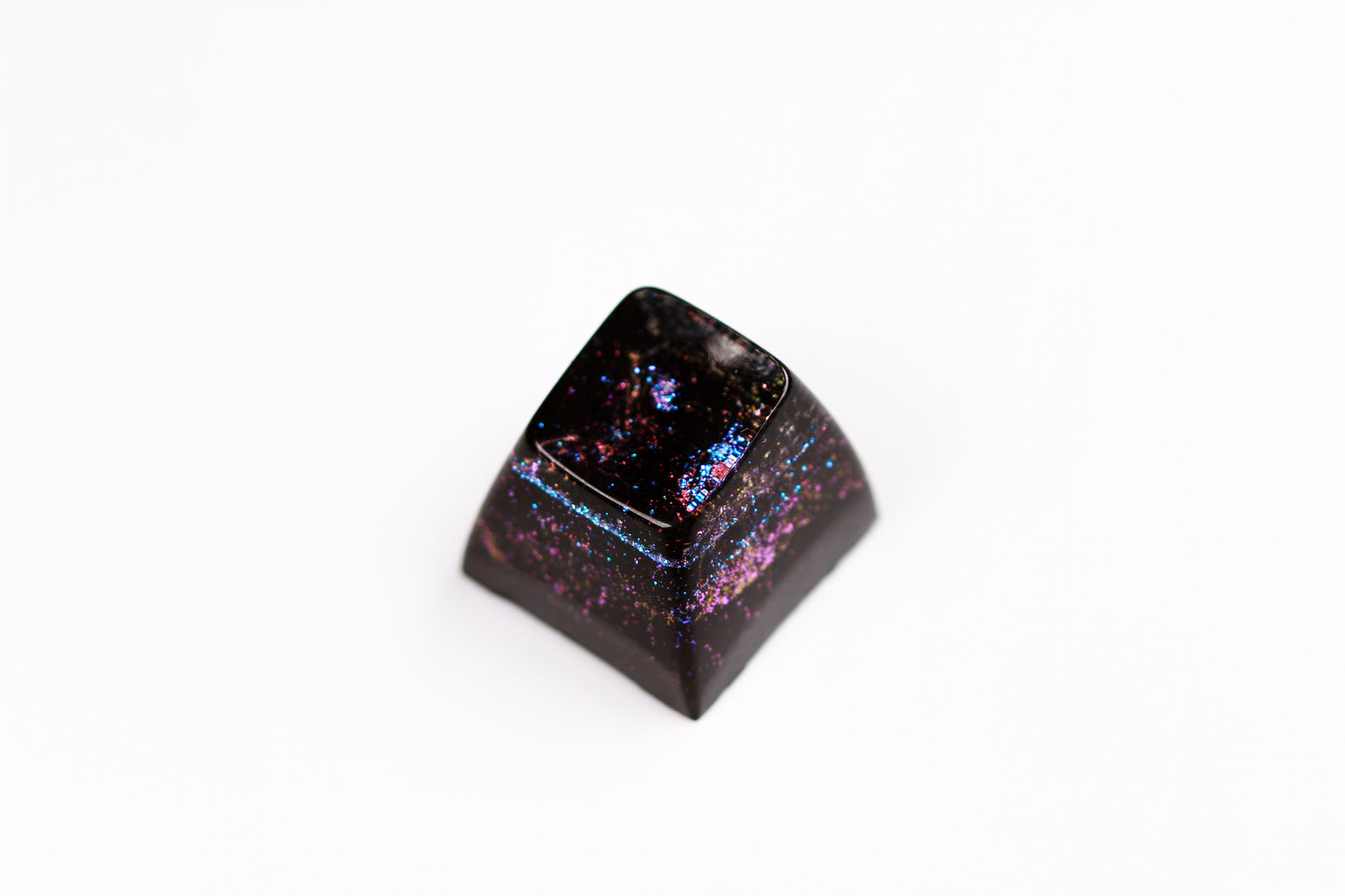 Gimpy SA Row 1 - Deep Field Particle Stream 4 - PrimeCaps Keycap - Blank and Sculpted Artisan Keycaps for cherry MX mechanical keyboards
