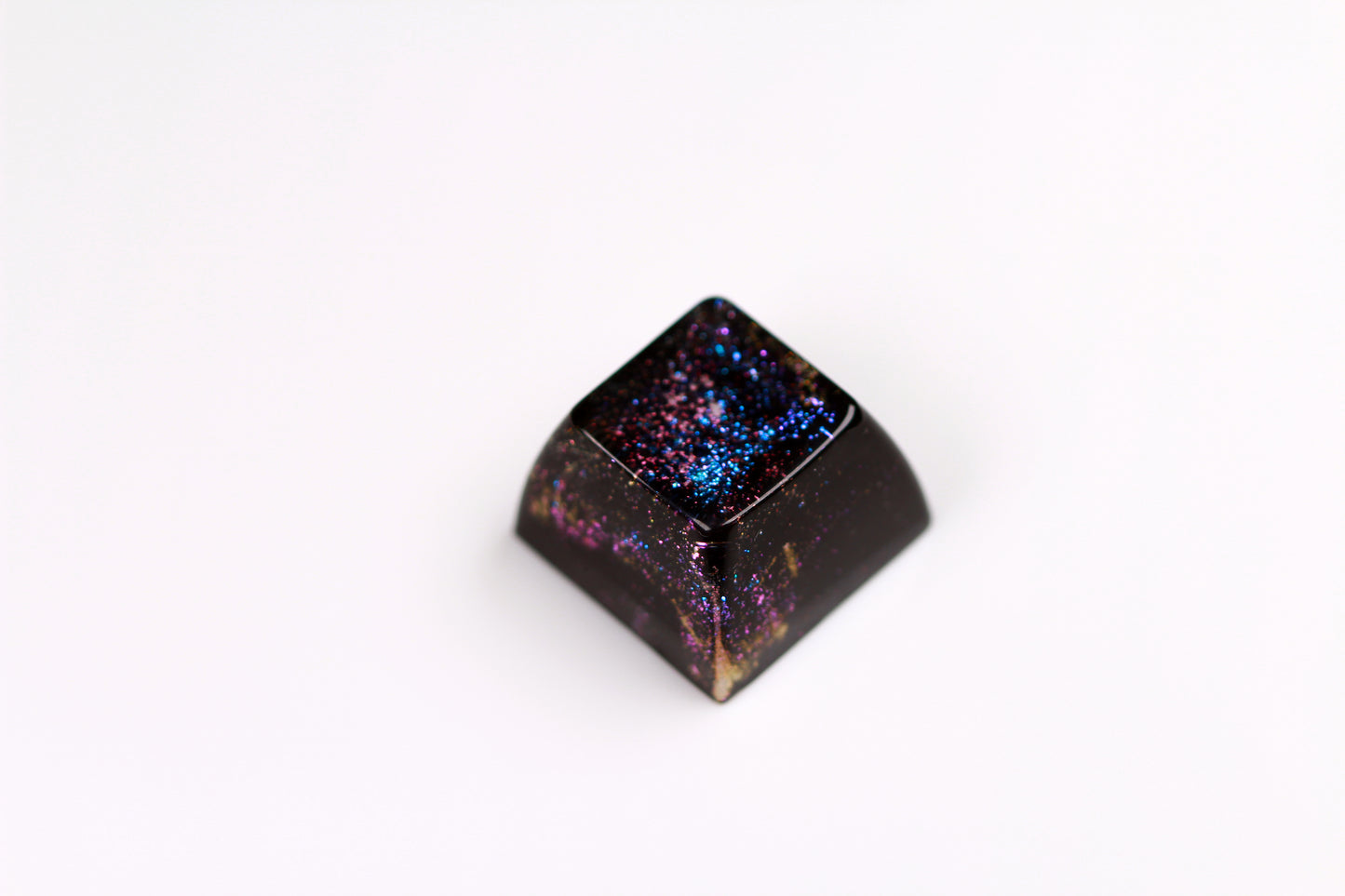 Gimpy SA Row 3 - Deep Field Stellar Effervescence 3 - PrimeCaps Keycap - Blank and Sculpted Artisan Keycaps for cherry MX mechanical keyboards