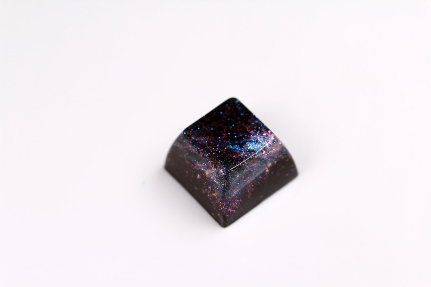 Gimpy SA Row 3 - Deep Field Stellar Effervescence 2 - PrimeCaps Keycap - Blank and Sculpted Artisan Keycaps for cherry MX mechanical keyboards