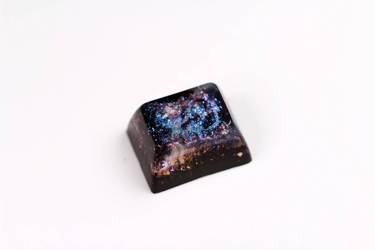 Gimpy SA Row 3, 1.25u - Deep Field Particle Stream 6 - PrimeCaps Keycap - Blank and Sculpted Artisan Keycaps for cherry MX mechanical keyboards