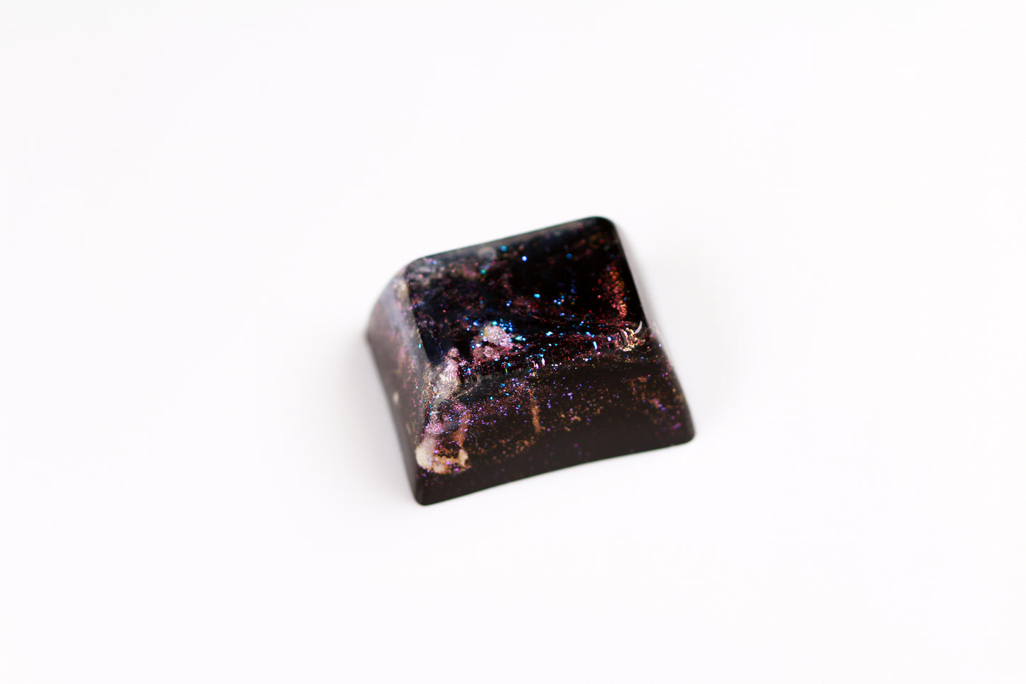Gimpy SA Row 3, 1.25u - Deep Field Particle Stream 3 - PrimeCaps Keycap - Blank and Sculpted Artisan Keycaps for cherry MX mechanical keyboards