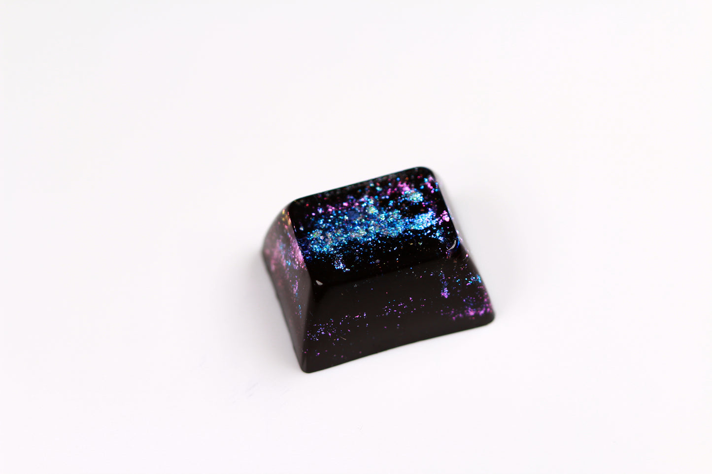 Gimpy SA Row 3, 1.25u - Deep Field Stellar Effervescence 1 - PrimeCaps Keycap - Blank and Sculpted Artisan Keycaps for cherry MX mechanical keyboards