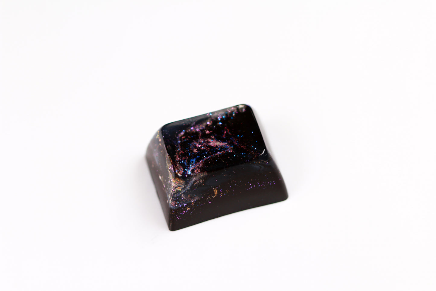 Gimpy SA Row 3, 1.25u - Deep Field Particle Stream 1 - PrimeCaps Keycap - Blank and Sculpted Artisan Keycaps for cherry MX mechanical keyboards