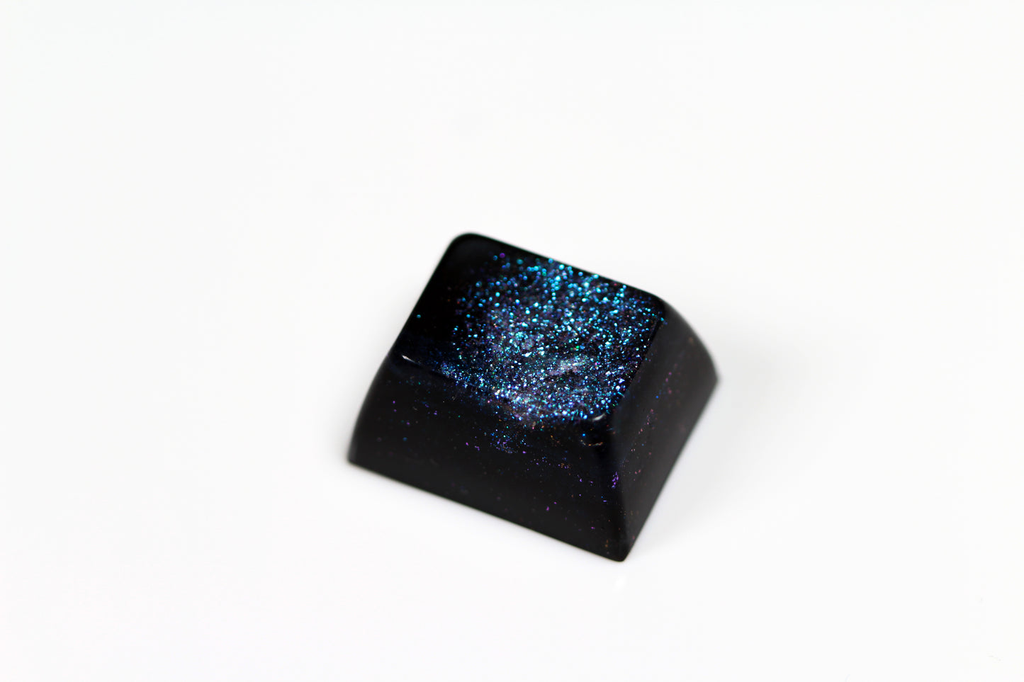 Gimpy SA Row 3 , 1.25u - Deep Field Dark Nebula - PrimeCaps Keycap - Blank and Sculpted Artisan Keycaps for cherry MX mechanical keyboards