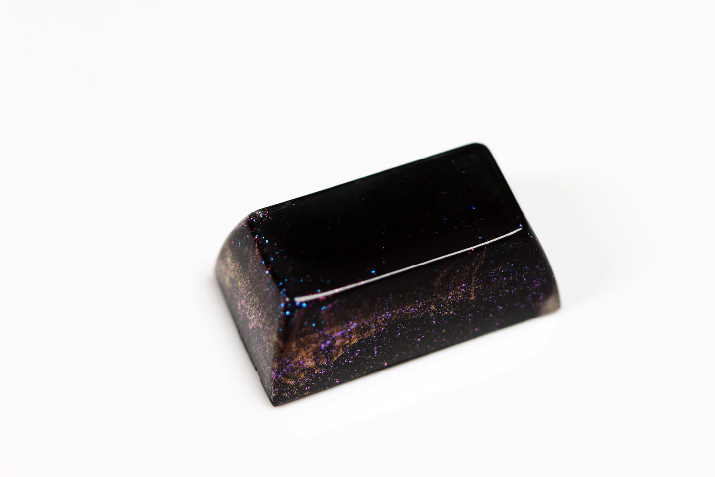 Gimpy SA Row 4, 1.75u -Deep Field Helix Nebula 2 - PrimeCaps Keycap - Blank and Sculpted Artisan Keycaps for cherry MX mechanical keyboards