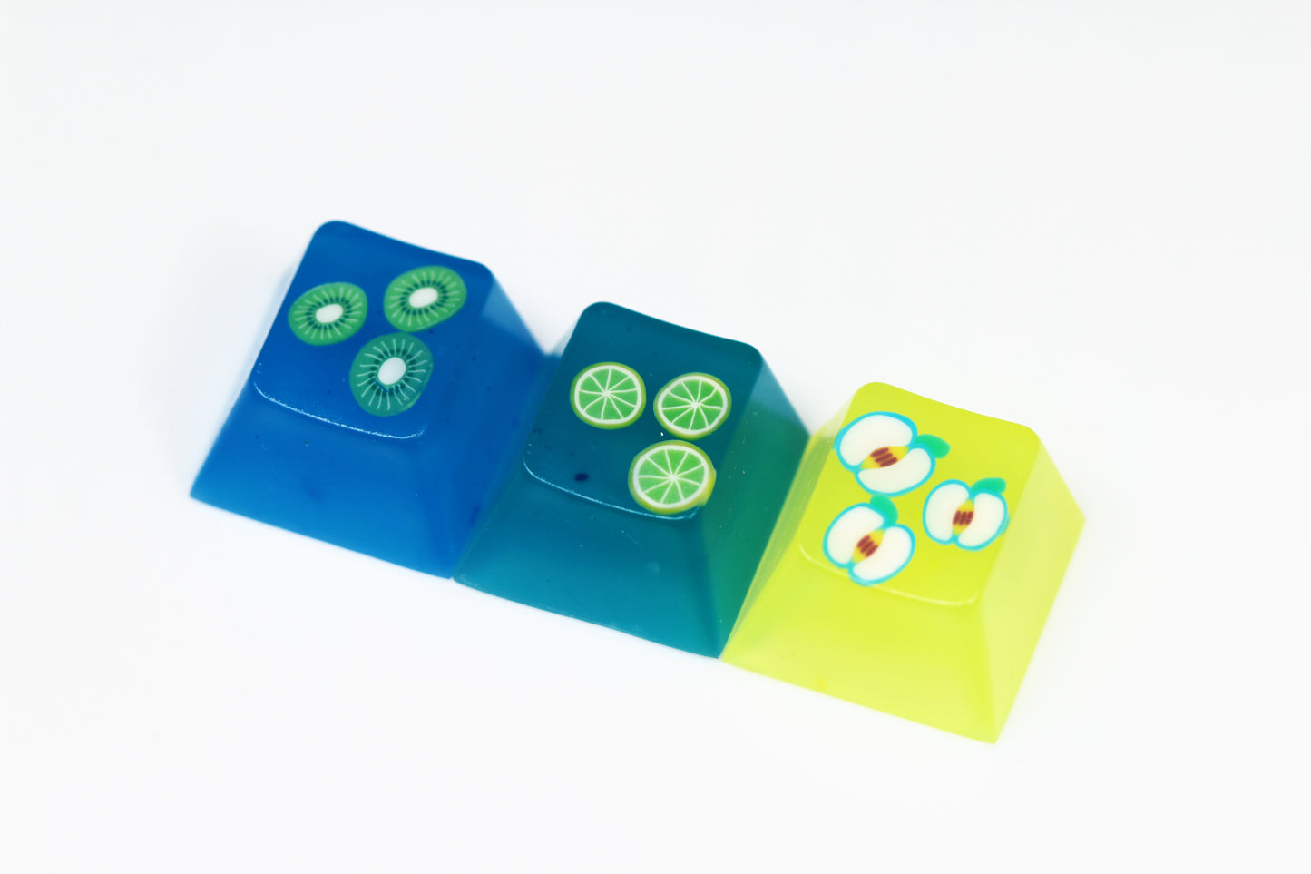 Cherry Esc - Color Change Fruit Cluster 5 - PrimeCaps Keycap - Blank and Sculpted Artisan Keycaps for cherry MX mechanical keyboards