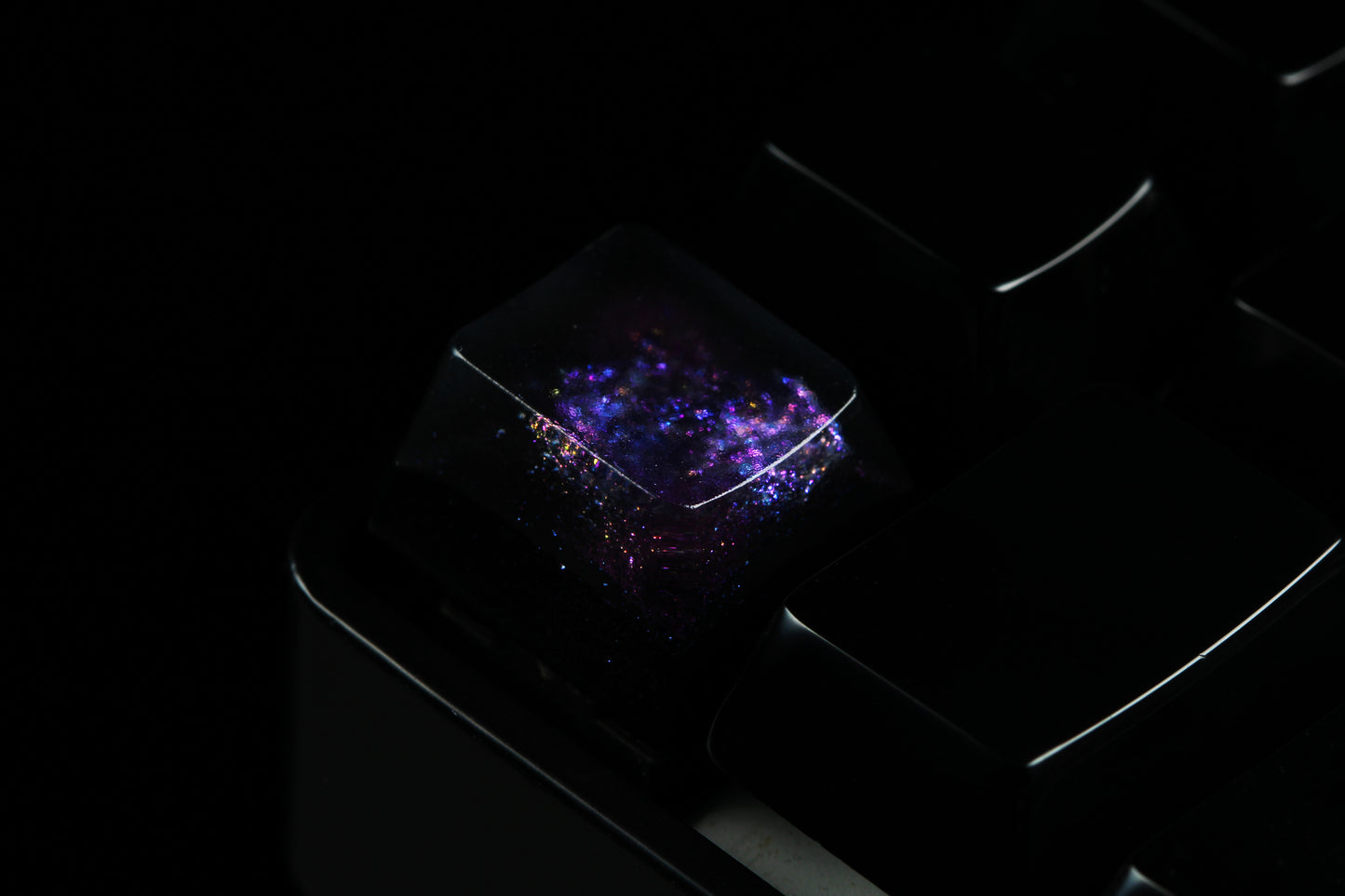 GMK Cherry Profile Deep Field - Violet Starlight Row 1 - 5