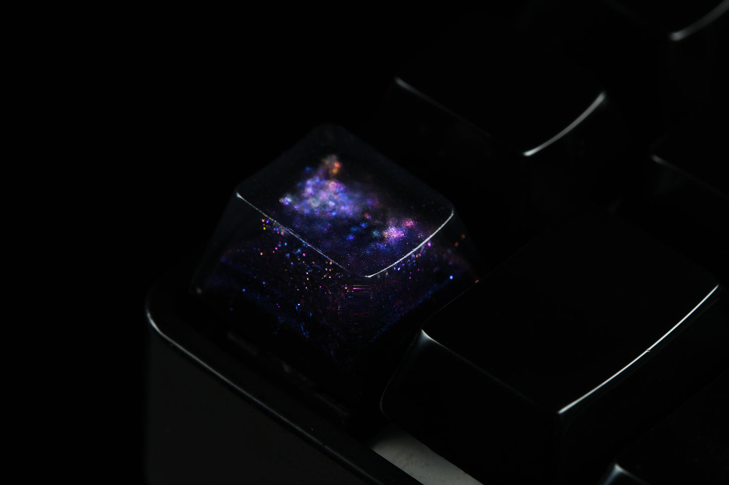 GMK Cherry Profile Deep Field - Violet Starlight Row 1 - 6