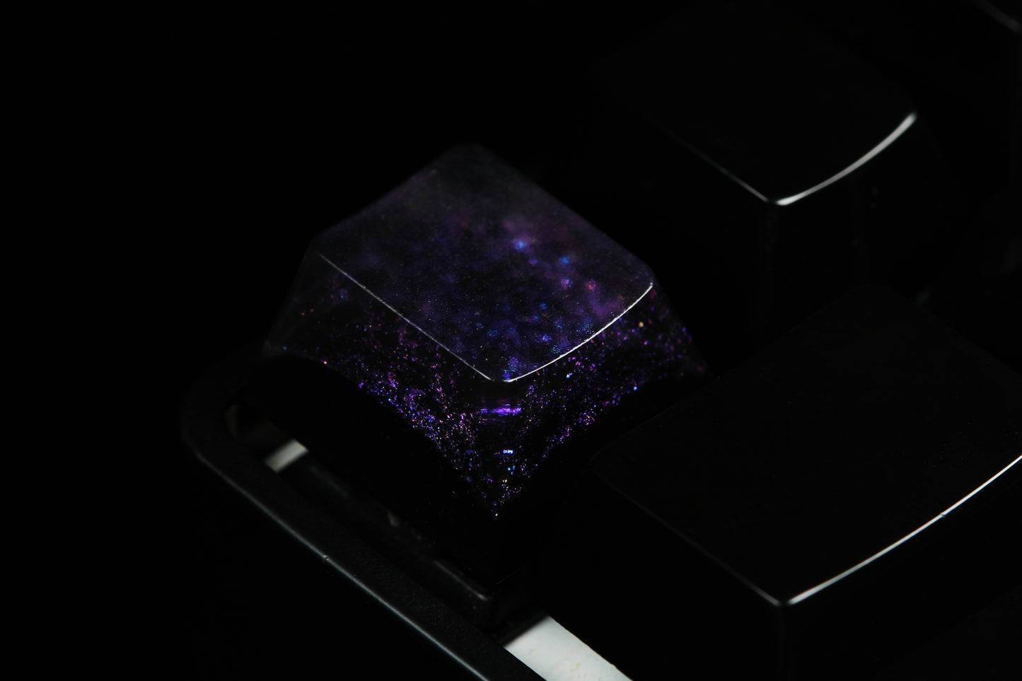 GMK Cherry Profile Deep Field - Violet Starlight Row 1 - 4
