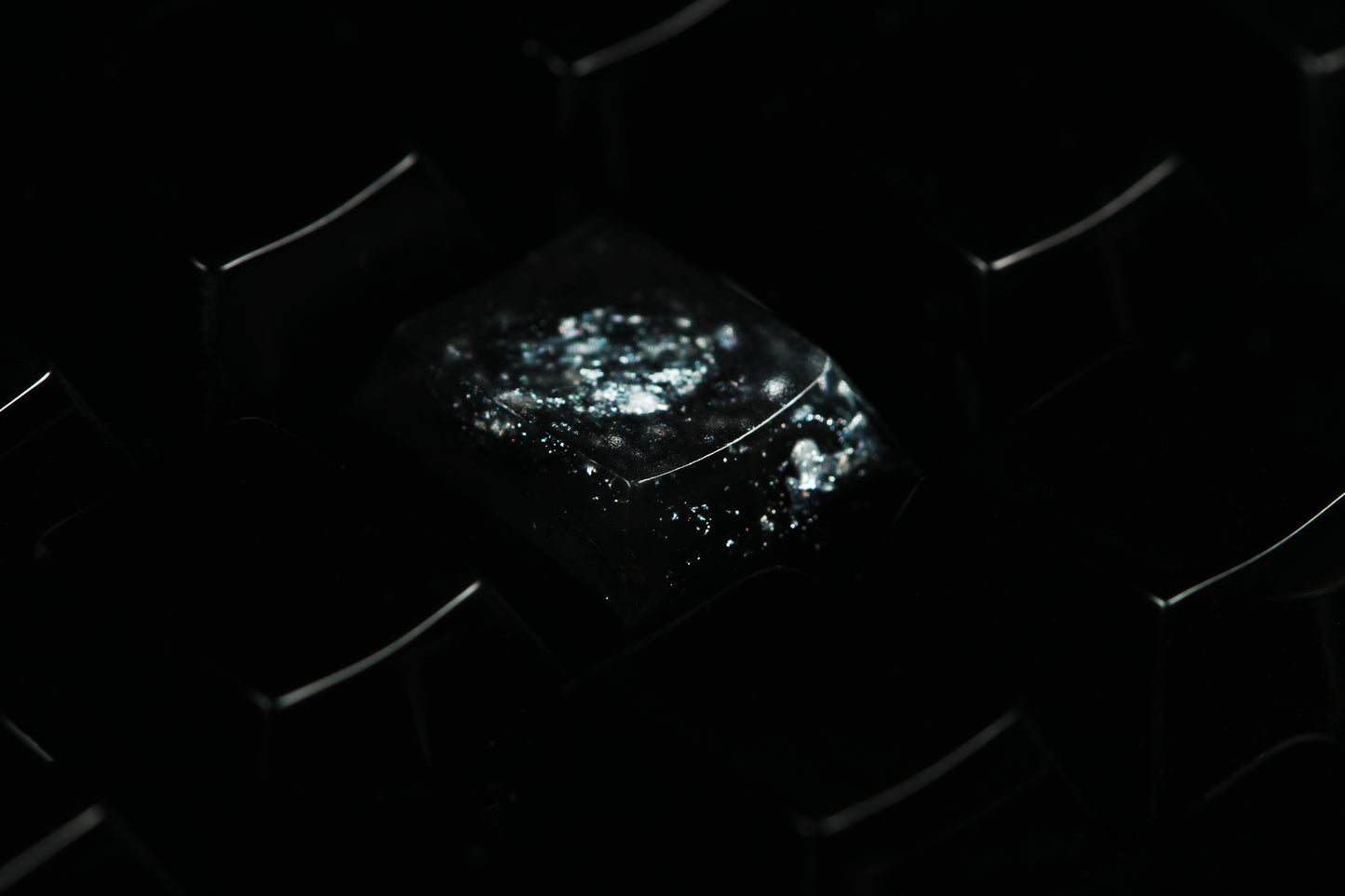 GMK Cherry Profile Deep Field - Magellanic Cloud Row 2 - 2 - PrimeCaps Keycap - Blank and Sculpted Artisan Keycaps for cherry MX mechanical keyboards