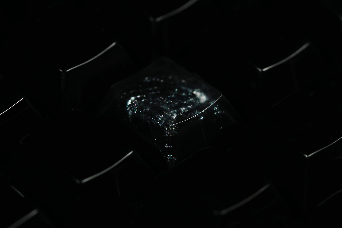 GMK Cherry Profile Deep Field - Magellanic Cloud Row 3 - PrimeCaps Keycap - Blank and Sculpted Artisan Keycaps for cherry MX mechanical keyboards