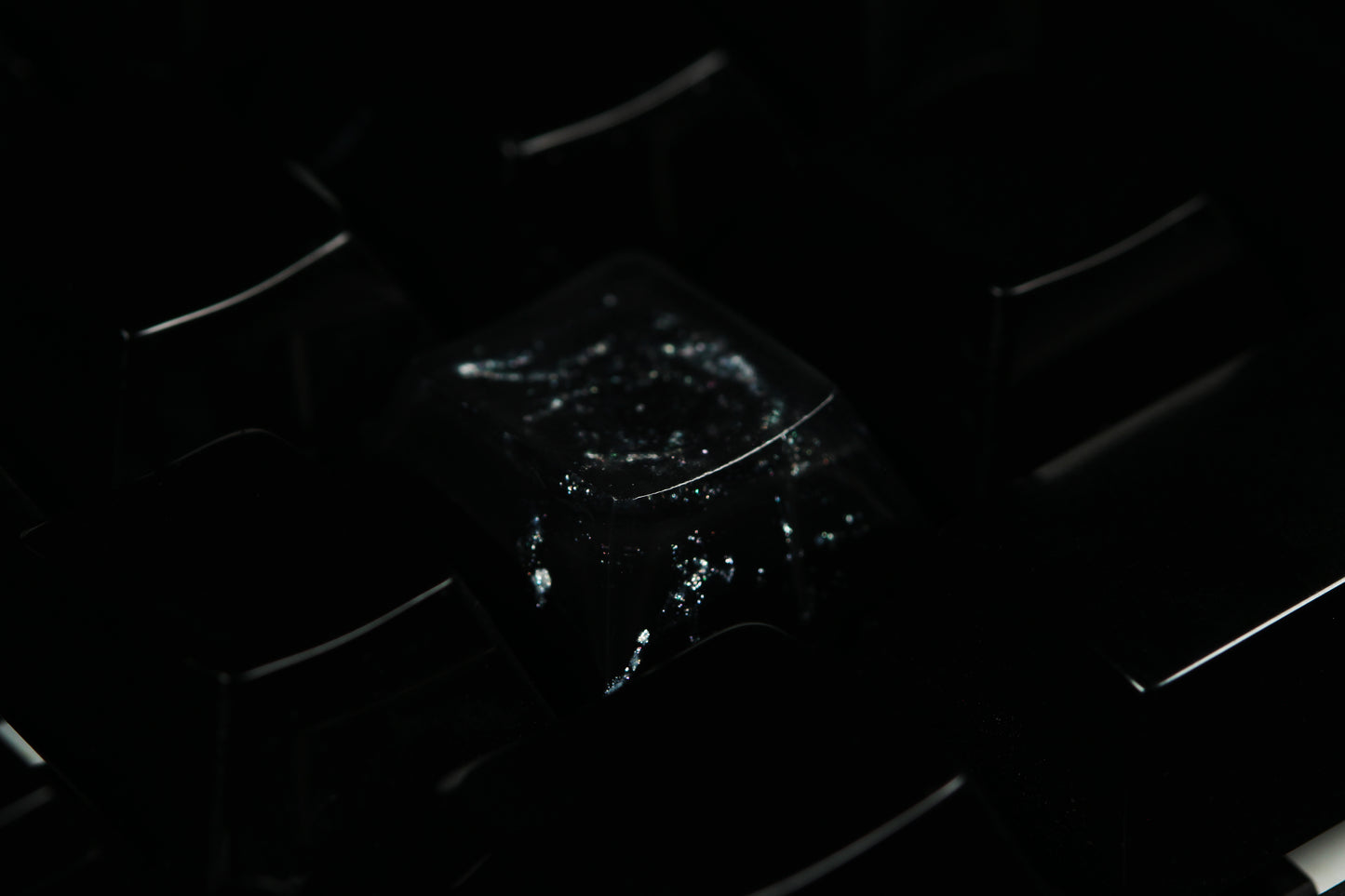 GMK Cherry Profile Deep Field - Magellanic Cloud Row 4 - 1 - PrimeCaps Keycap - Blank and Sculpted Artisan Keycaps for cherry MX mechanical keyboards