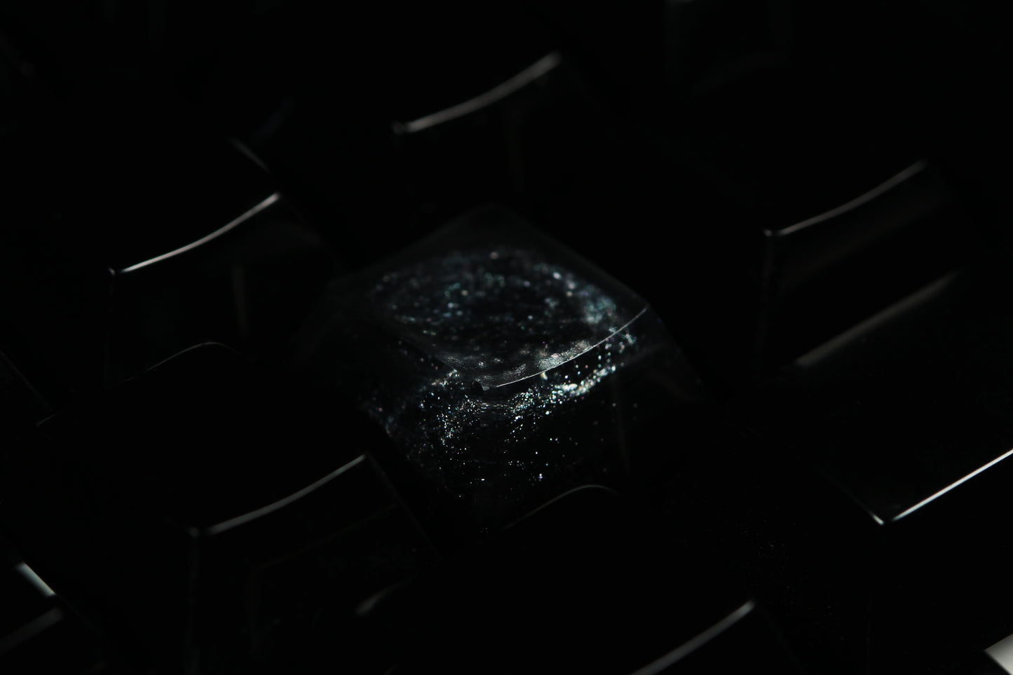 GMK Cherry Profile Deep Field - Magellanic Cloud Row 4 - 2 - PrimeCaps Keycap - Blank and Sculpted Artisan Keycaps for cherry MX mechanical keyboards