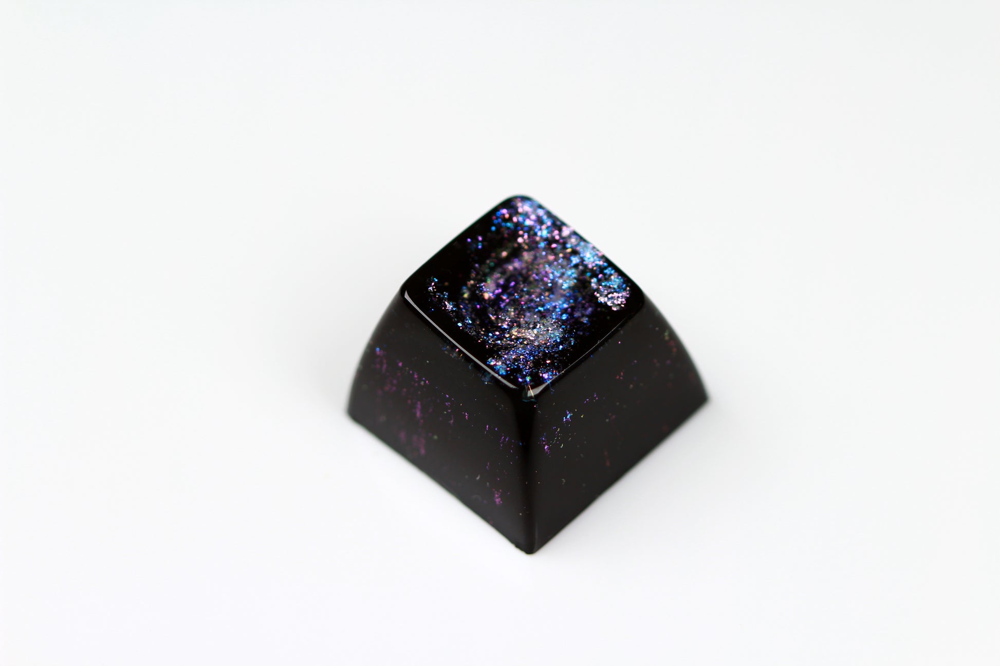 Gimpy SA Row 2/4 - Deep Field Opal Nebula 13 - PrimeCaps Keycap - Blank and Sculpted Artisan Keycaps for cherry MX mechanical keyboards 