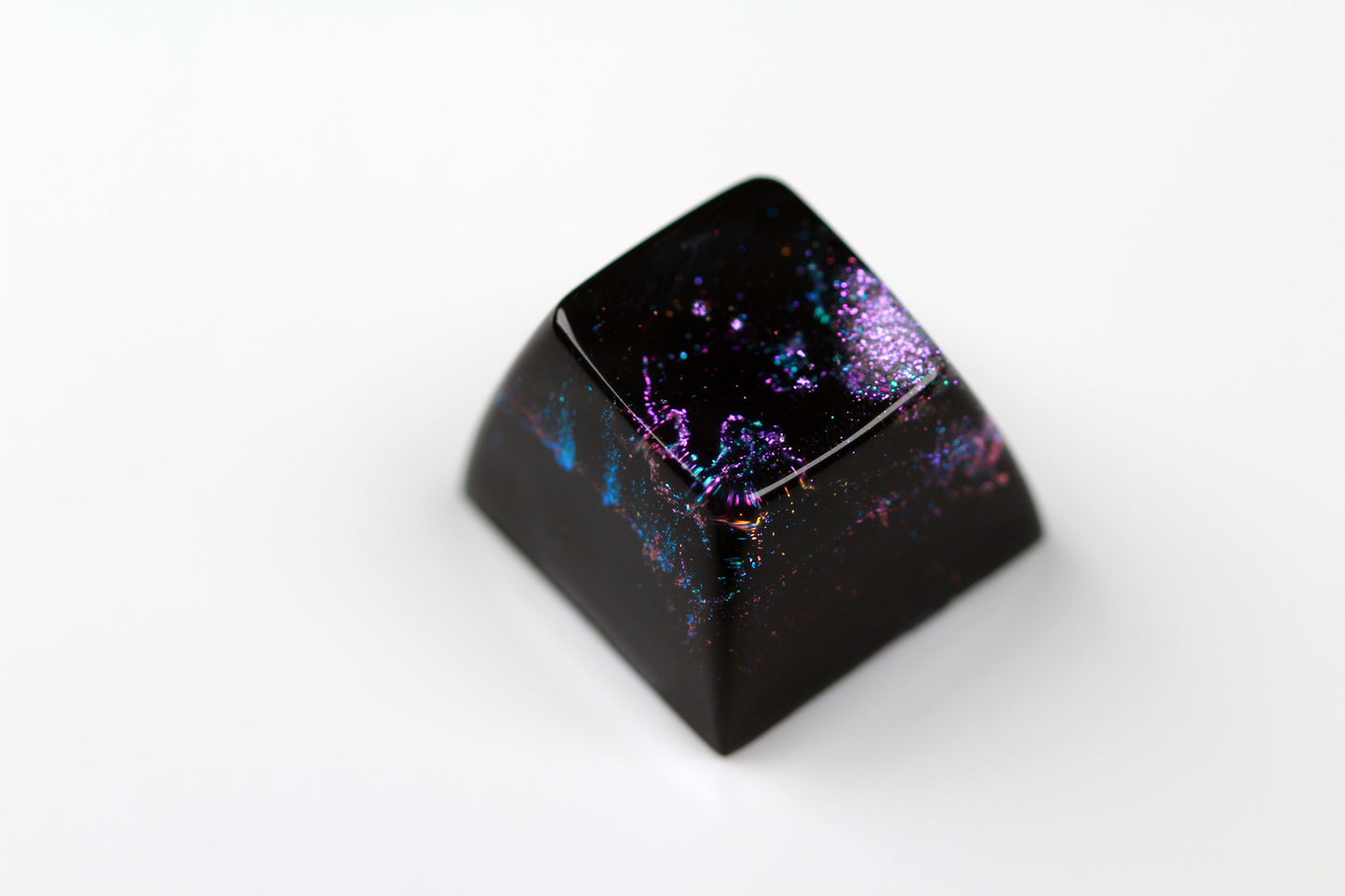 Gimpy SA Row 2/4 - Deep Field Opal Nebula 10 - PrimeCaps Keycap - Blank and Sculpted Artisan Keycaps for cherry MX mechanical keyboards 