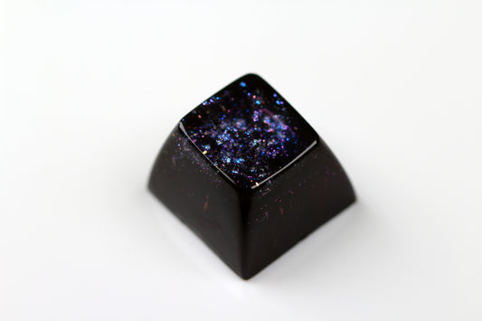 Gimpy SA Row 2/4 - Deep Field Opal Nebula 8 - PrimeCaps Keycap - Blank and Sculpted Artisan Keycaps for cherry MX mechanical keyboards 