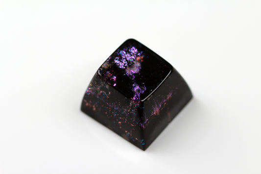 Gimpy SA Row 2/4 - Deep Field Opal Nebula 11 - PrimeCaps Keycap - Blank and Sculpted Artisan Keycaps for cherry MX mechanical keyboards 