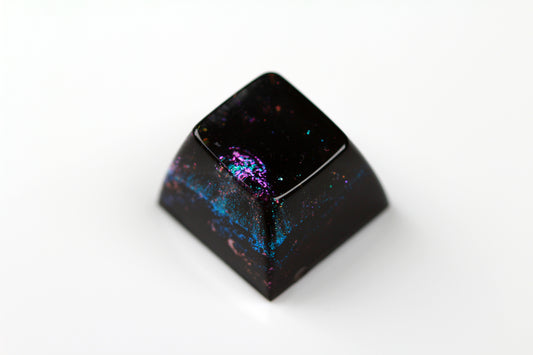 Gimpy SA Row 2/4 - Deep Field Opal Nebula 12 - PrimeCaps Keycap - Blank and Sculpted Artisan Keycaps for cherry MX mechanical keyboards 