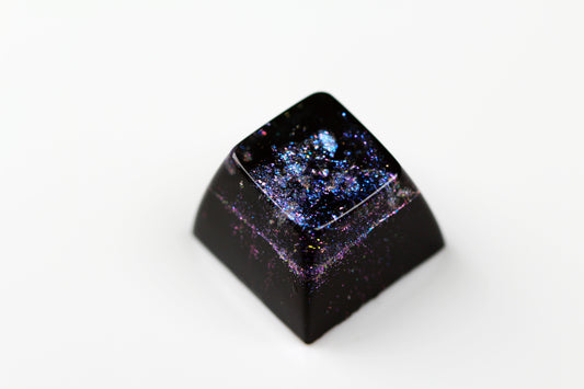 Gimpy SA Row 2/4 - Deep Field Opal Nebula 9 - PrimeCaps Keycap - Blank and Sculpted Artisan Keycaps for cherry MX mechanical keyboards 