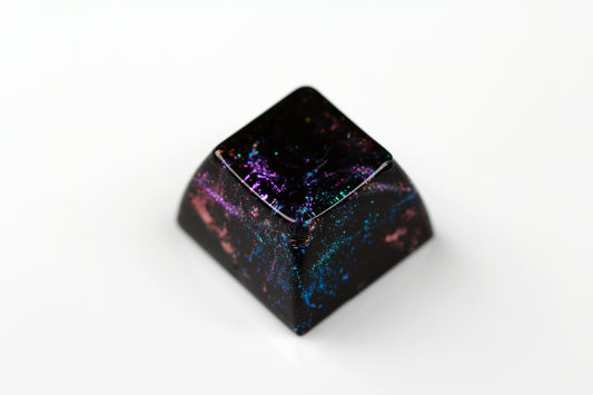 Gimpy SA Row 3 - Deep Field Opal Nebula 8 - PrimeCaps Keycap - Blank and Sculpted Artisan Keycaps for cherry MX mechanical keyboards 