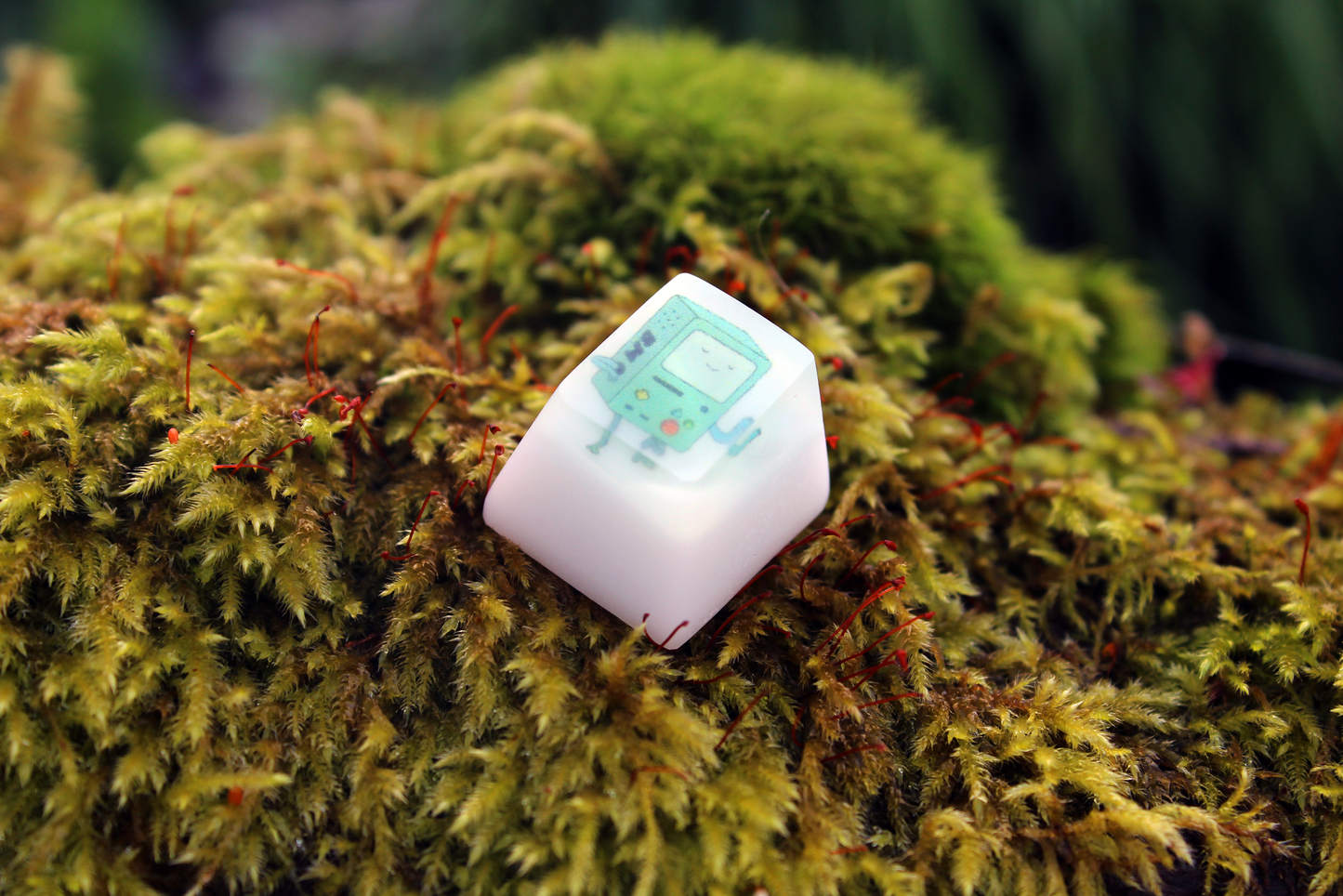 Chaos Caps 1.1 - BMO - PrimeCaps Keycap - Blank and Sculpted Artisan Keycaps for cherry MX mechanical keyboards 