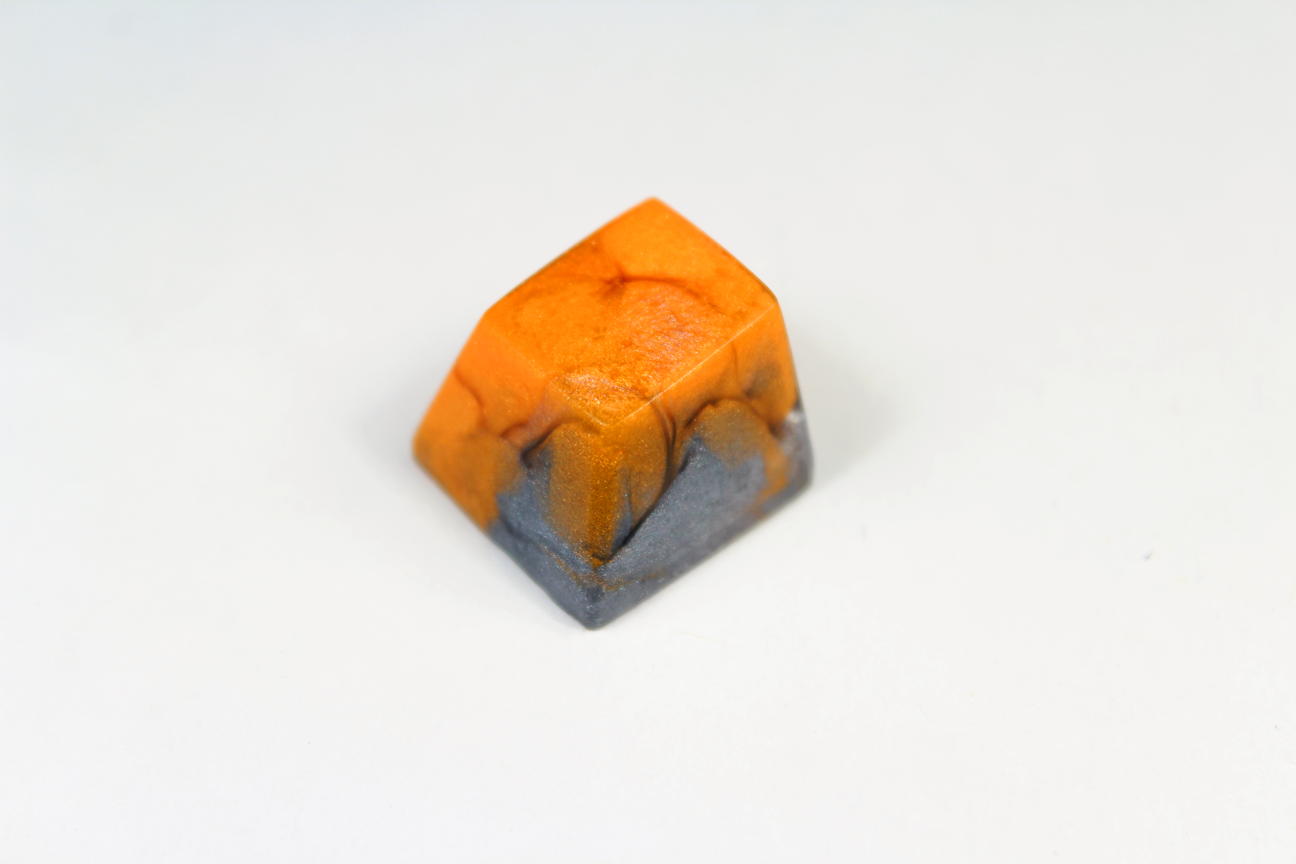 Chaos Caps 1.1 - Carbon Dallas - PrimeCaps Keycap - Blank and Sculpted Artisan Keycaps for cherry MX mechanical keyboards 