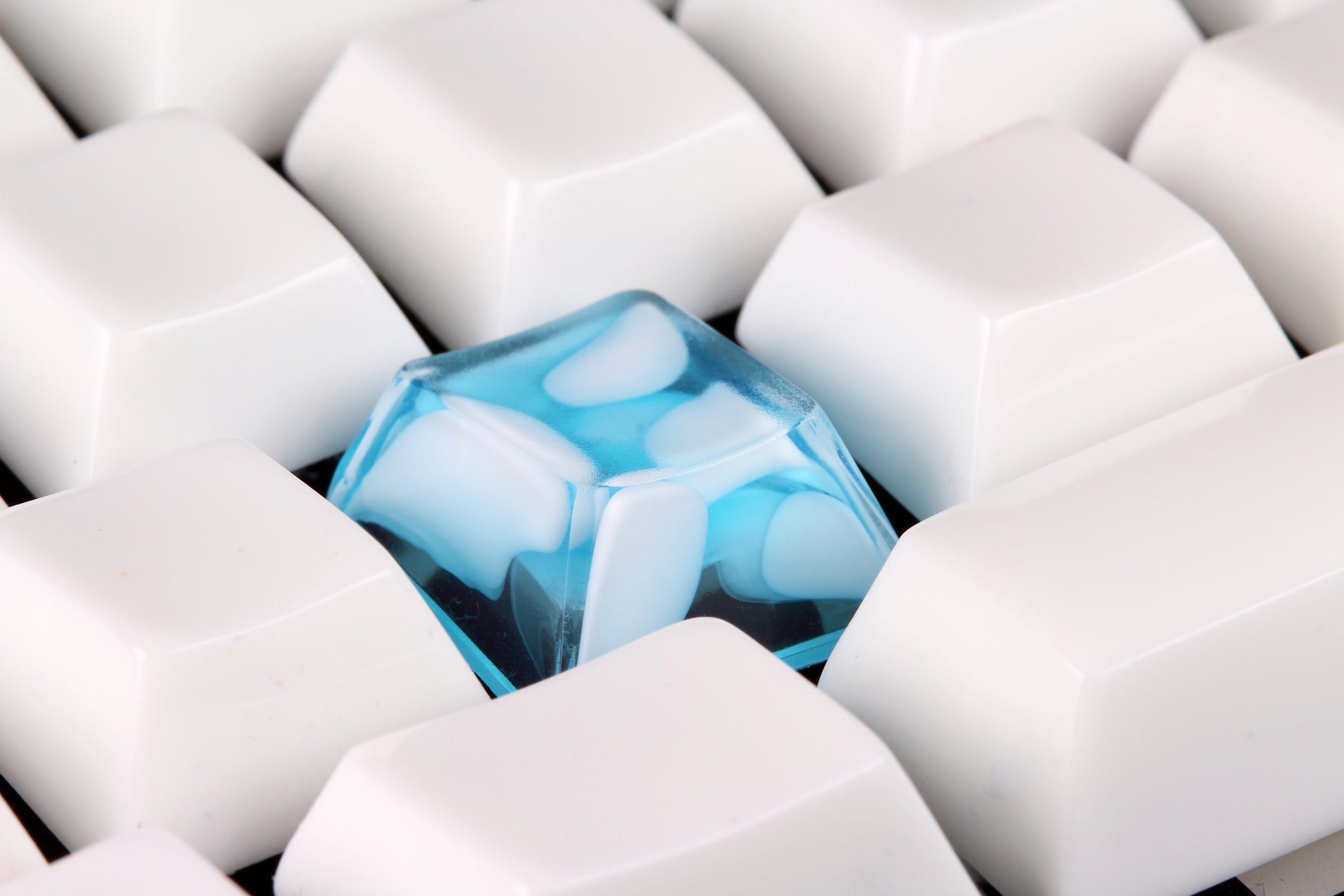 GMK Cherry Profile Cloud Chaser - Oasis Row 4 - 2 - PrimeCaps Keycap - Blank and Sculpted Artisan Keycaps for cherry MX mechanical keyboards 