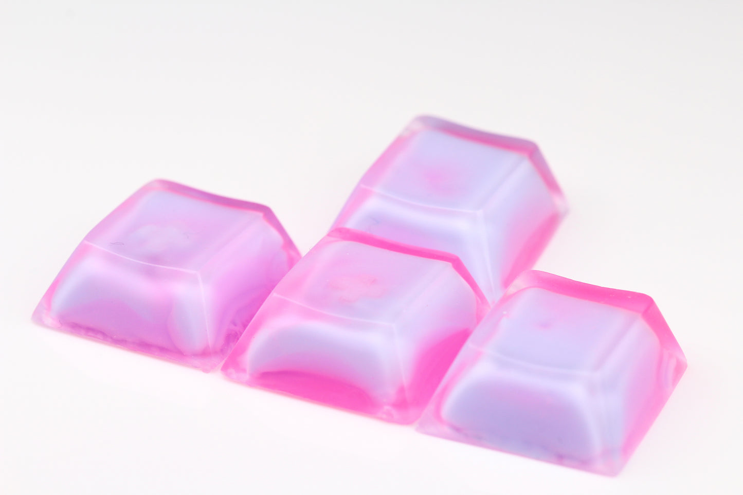 Cherry Profile WASD - Suga Shack - PrimeCaps  - Blank and Sculpted Artisan Keycaps for cherry MX mechanical keyboards 