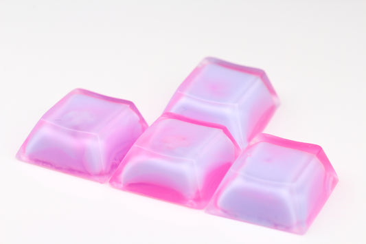 Cherry Profile WASD - Suga Shack - PrimeCaps  - Blank and Sculpted Artisan Keycaps for cherry MX mechanical keyboards 