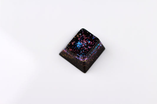 Gimpy Cherry ESC - Deep Field Particle Stream 1 - PrimeCaps Keycap - Blank and Sculpted Artisan Keycaps for cherry MX mechanical keyboards 