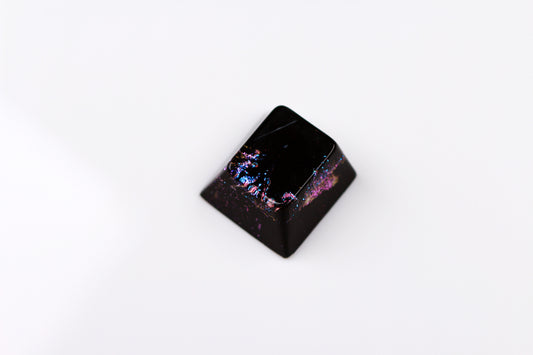 Gimpy Cherry ESC - Deep Field Particle Stream 2 - PrimeCaps Keycap - Blank and Sculpted Artisan Keycaps for cherry MX mechanical keyboards 