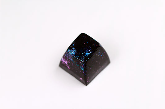 Gimpy SA Row 1 - Deep Field Stellar Effervescence 1 - PrimeCaps Keycap - Blank and Sculpted Artisan Keycaps for cherry MX mechanical keyboards 