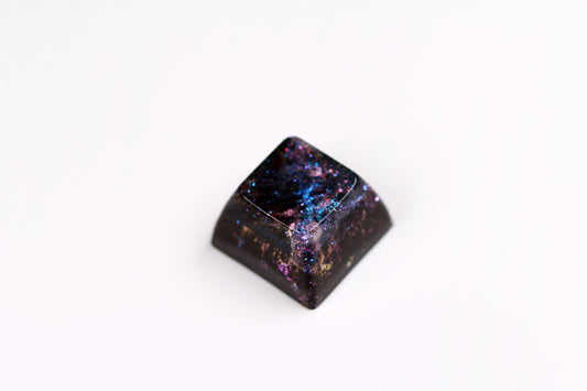 Gimpy SA Row 3 - Deep Field Particle Stream 2 - PrimeCaps Keycap - Blank and Sculpted Artisan Keycaps for cherry MX mechanical keyboards 