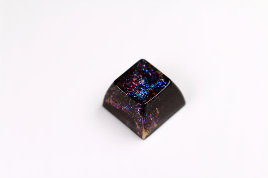 Gimpy SA Row 3 - Deep Field Stellar Effervescence 3 - PrimeCaps Keycap - Blank and Sculpted Artisan Keycaps for cherry MX mechanical keyboards 