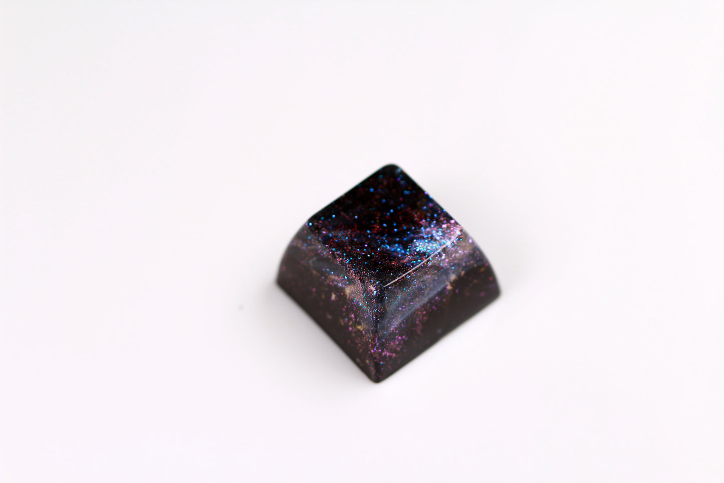 Gimpy SA Row 3 - Deep Field Particle Stream 3 - PrimeCaps Keycap - Blank and Sculpted Artisan Keycaps for cherry MX mechanical keyboards 