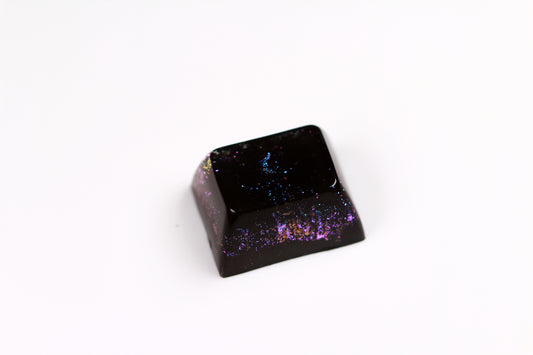 Gimpy SA Row 3, 1.25u - Deep Field Stellar Effervescence 2 - PrimeCaps Keycap - Blank and Sculpted Artisan Keycaps for cherry MX mechanical keyboards 