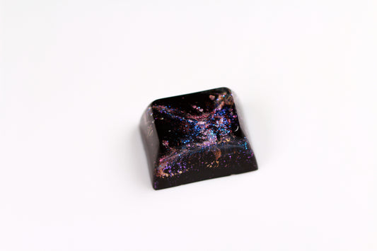 Gimpy SA Row 3, 1.25u - Deep Field Particle Stream 2 - PrimeCaps Keycap - Blank and Sculpted Artisan Keycaps for cherry MX mechanical keyboards 