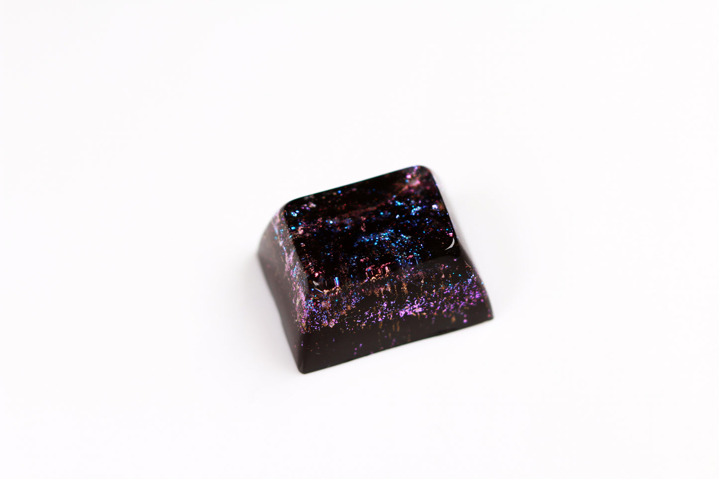 Gimpy SA Row 3, 1.25u - Deep Field Particle Stream 4 - PrimeCaps Keycap - Blank and Sculpted Artisan Keycaps for cherry MX mechanical keyboards 