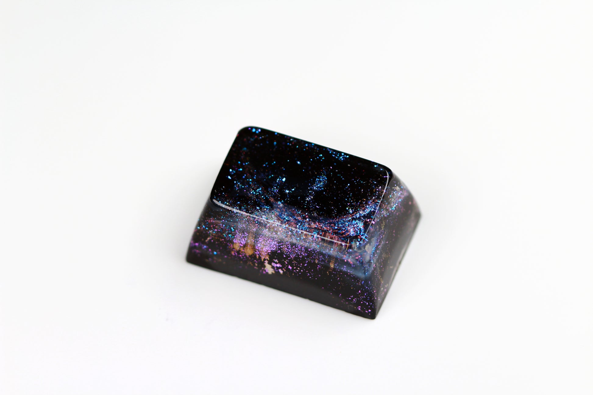 Gimpy SA Row 2, 1.5u - Deep Field Particle Stream 2 - PrimeCaps Keycap - Blank and Sculpted Artisan Keycaps for cherry MX mechanical keyboards 