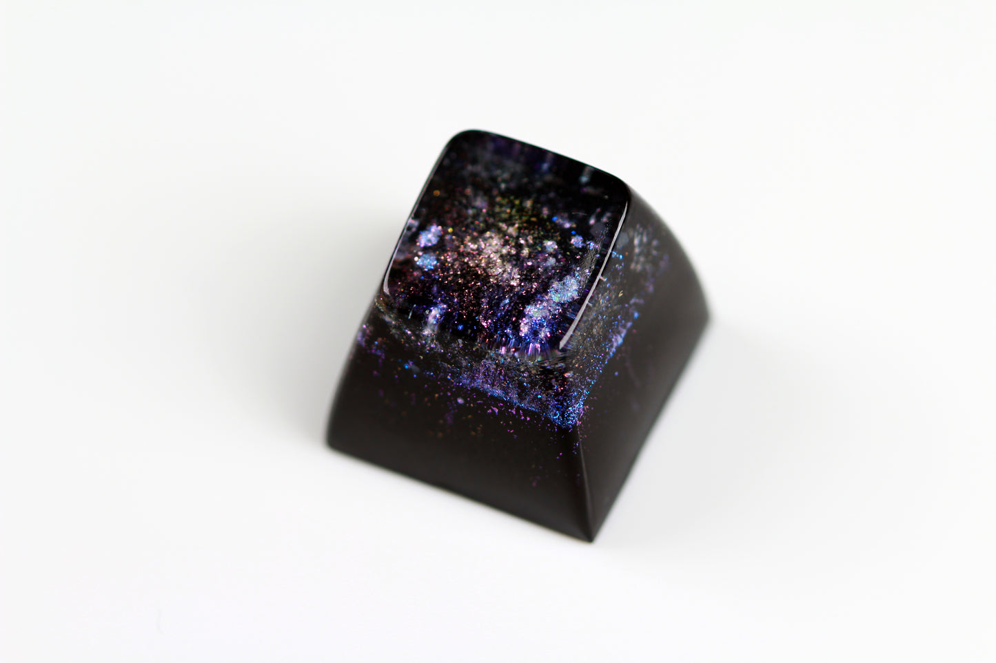 Gimpy SA Row 1 - Deep Field Opal Nebula 2 - PrimeCaps Keycap - Blank and Sculpted Artisan Keycaps for cherry MX mechanical keyboards 