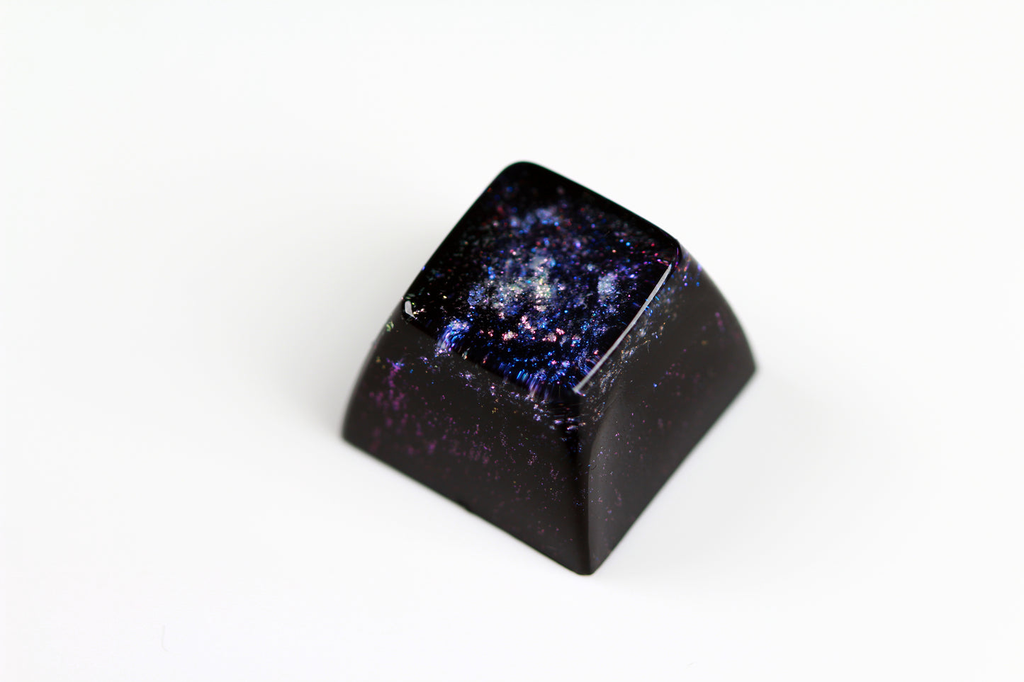 Gimpy SA Row 2/4 - Deep Field Opal Nebula 1 - PrimeCaps Keycap - Blank and Sculpted Artisan Keycaps for cherry MX mechanical keyboards 