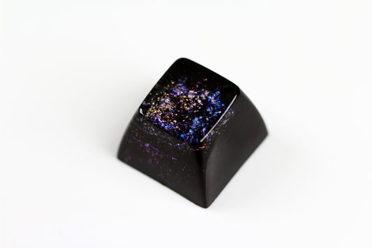 Gimpy SA Row 2/4 - Deep Field Opal Nebula 4 - PrimeCaps Keycap - Blank and Sculpted Artisan Keycaps for cherry MX mechanical keyboards 