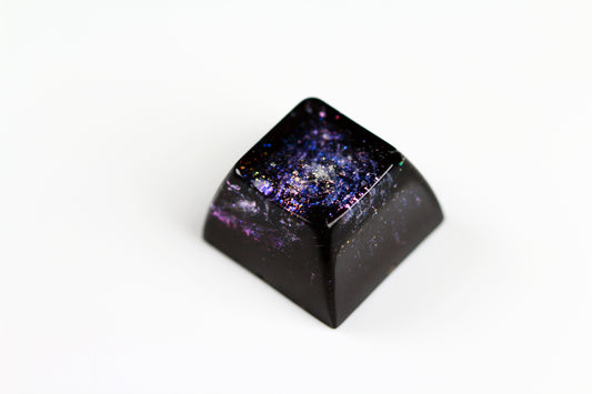 Gimpy SA Row 3 - Deep Field Opal Nebula 2 - PrimeCaps Keycap - Blank and Sculpted Artisan Keycaps for cherry MX mechanical keyboards 