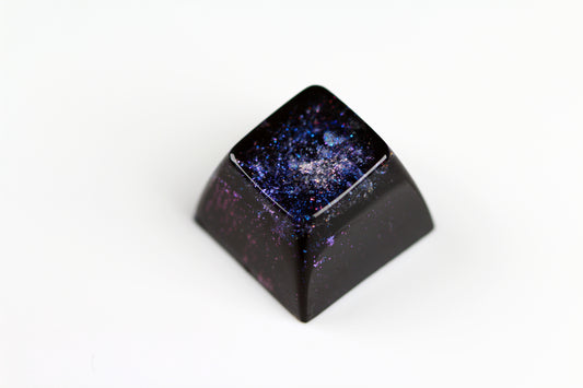 Gimpy SA Row 2/4 - Deep Field Opal Nebula 3 - PrimeCaps Keycap - Blank and Sculpted Artisan Keycaps for cherry MX mechanical keyboards 